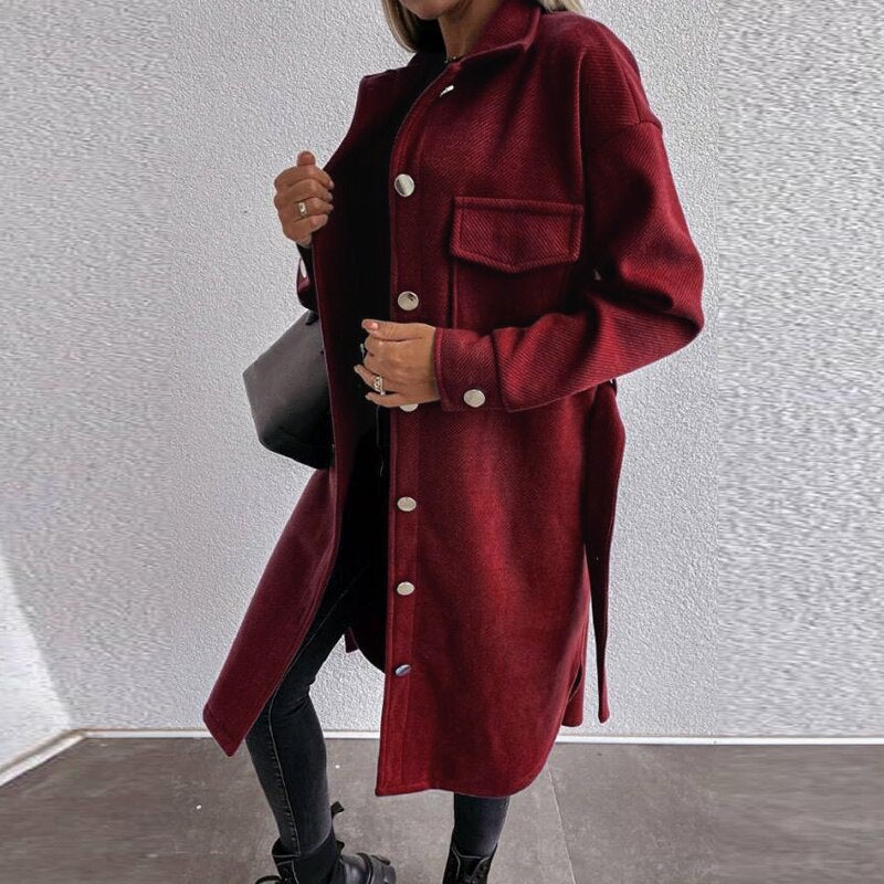 Stilla | Elegant Feminin Skjortekjole