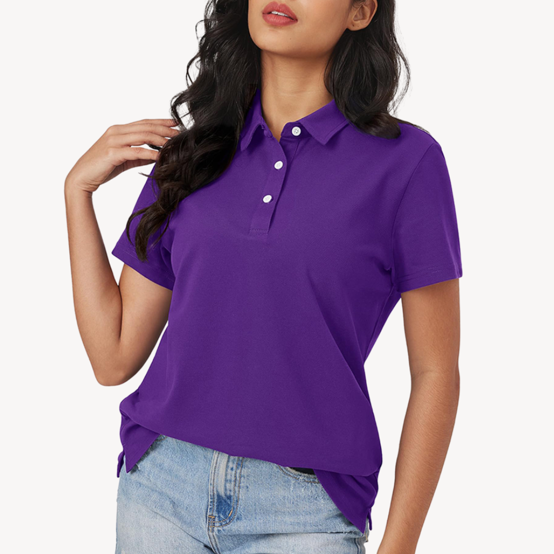 Stilla | Kvinders Cotton Polo Shirt