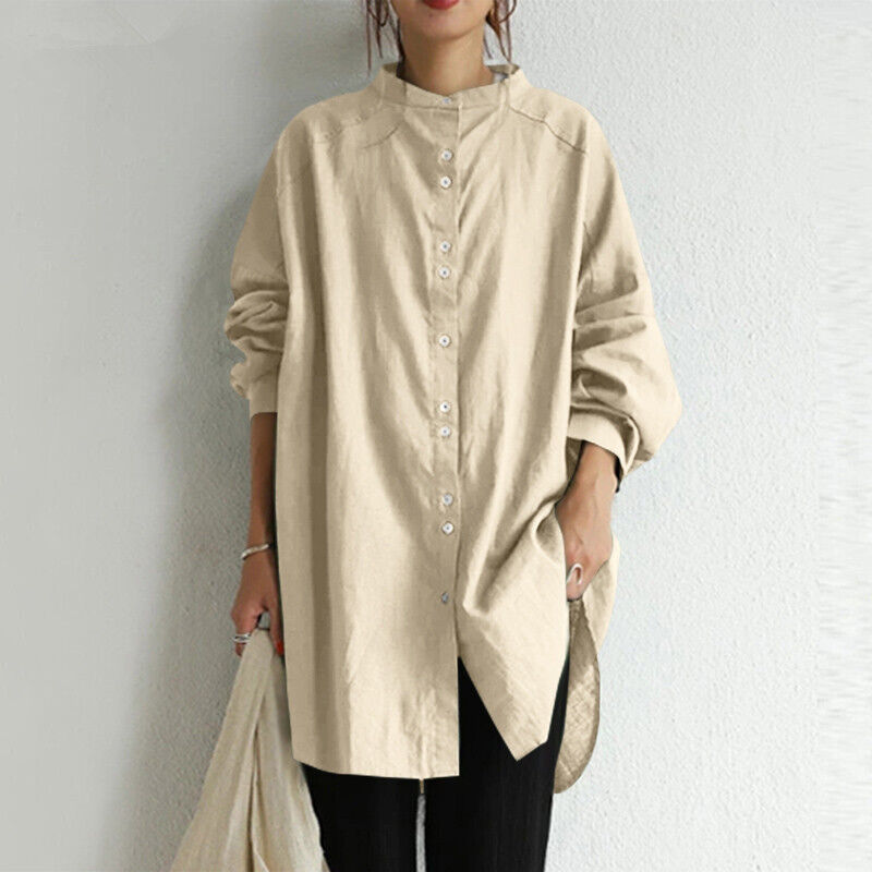 Stilla | Retro Stil Casual Skjorte