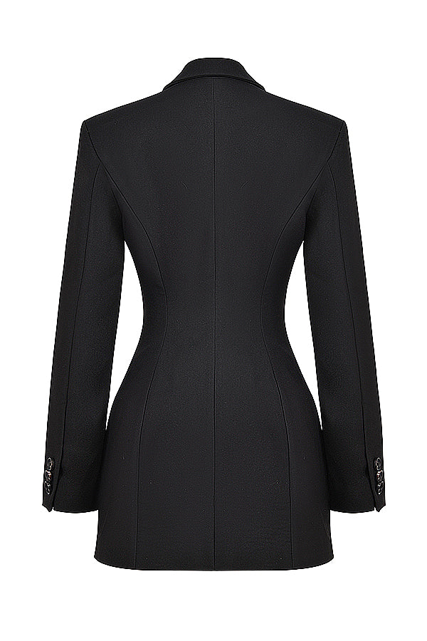 Stilla | Sort Blazer-Kjole