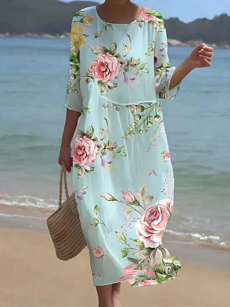 Stilla | Bohobloom kjole i afslappet design