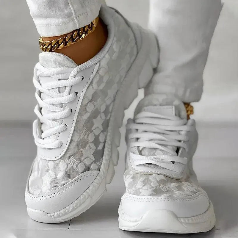 Stilla | Sneakers Trendy Stil Åndbart Materiale Perfekt Til Daglig Brug