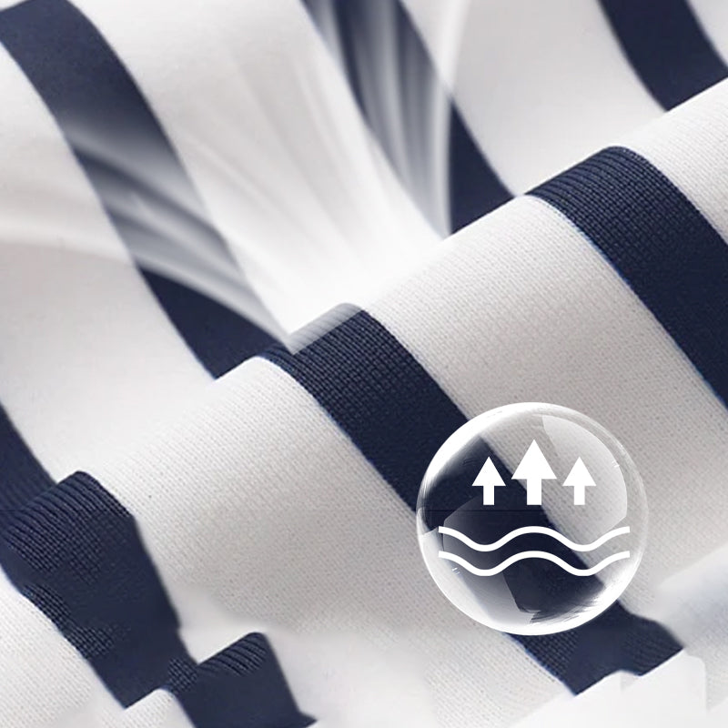 Stilla | Afslappet Stribet T-Shirt