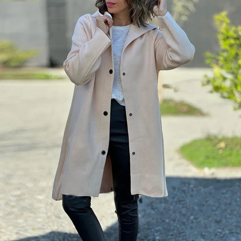 Stilla | Elegant Mellemlang Frakke