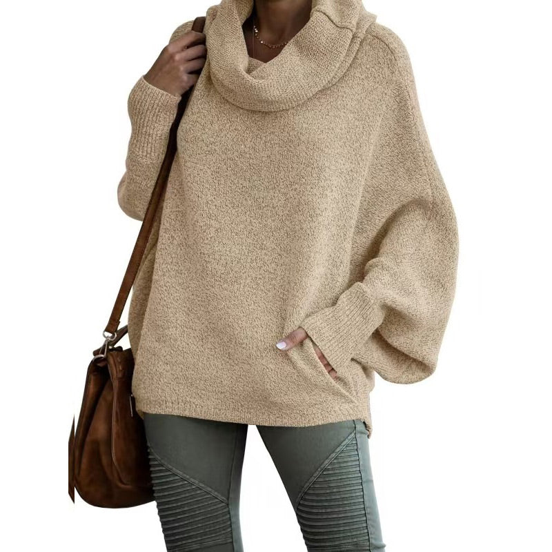 Stilla | Oversize Trøje Med Rullekrave