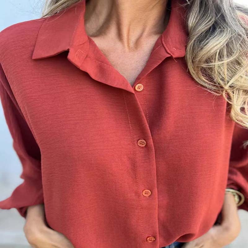 Stilla | Elegant dame skjorte med knaplukning
