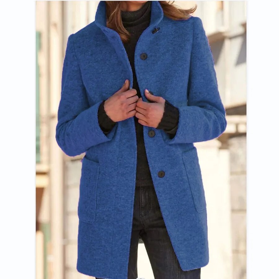 Stilla - Elegant Uld Frakke
