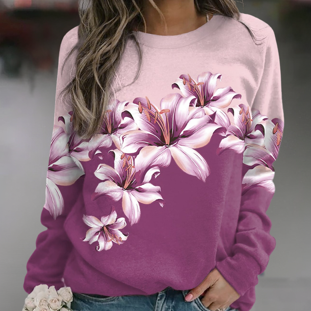 Stilla | Stilfuld Sweatshirt Til Damer