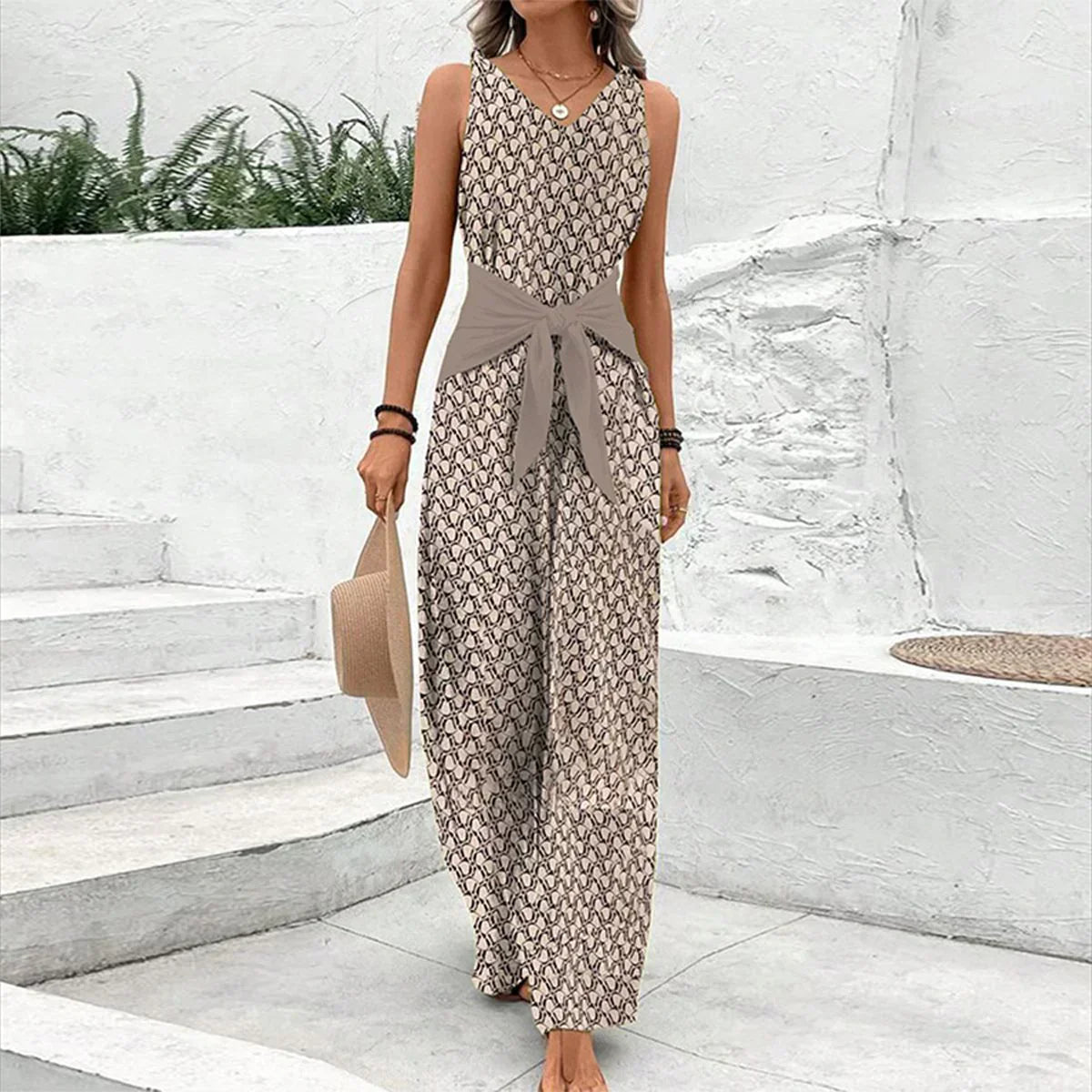 Stilla | Elegant Jumpsuit I Højkvalitets Bomuld