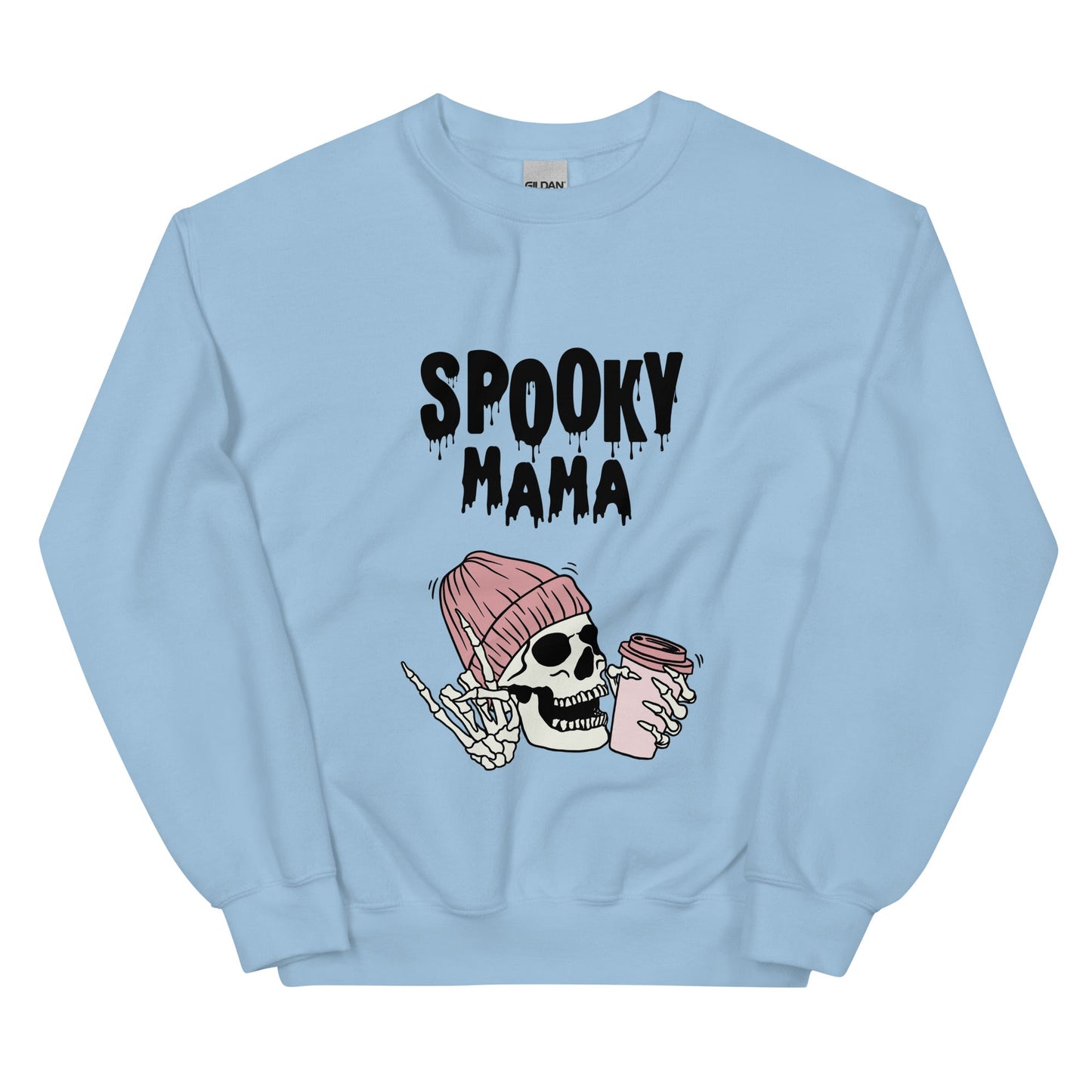 Stilla | Pink Skeleton Mama Sweatshirt