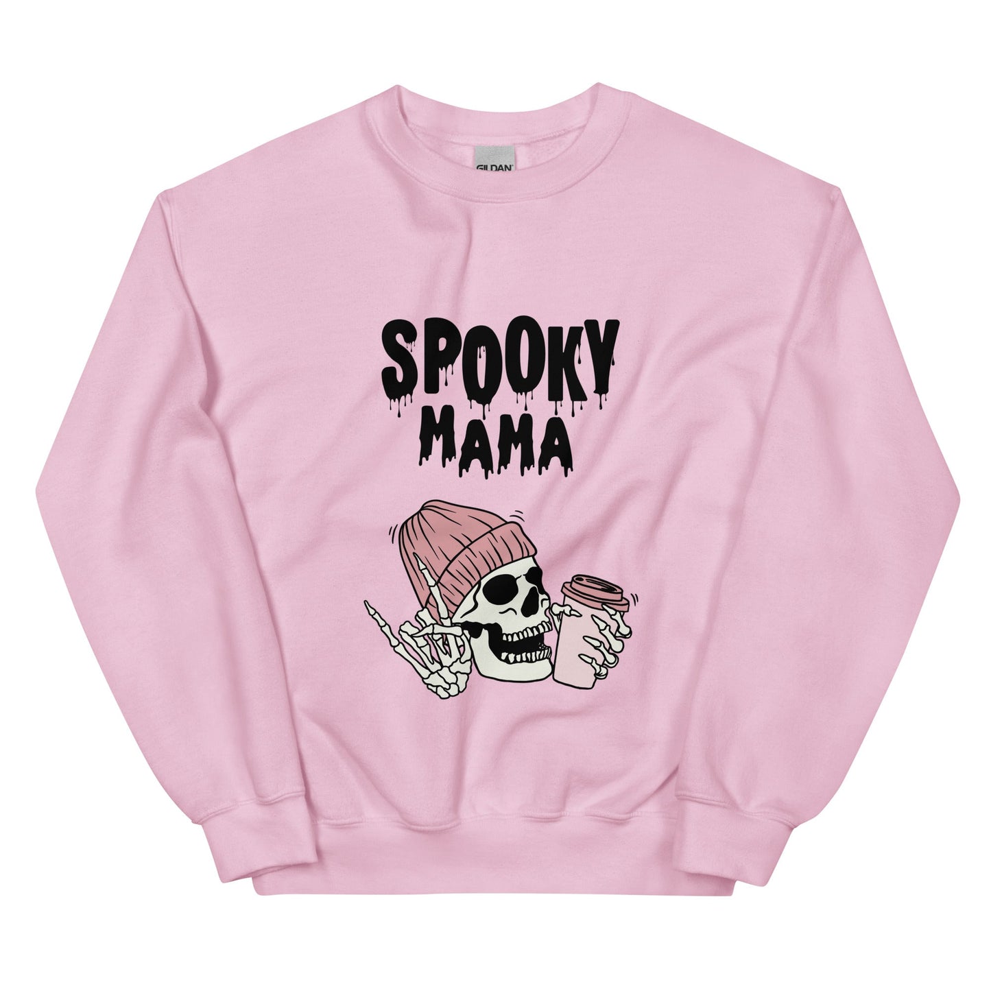Stilla | Pink Skeleton Mama Sweatshirt