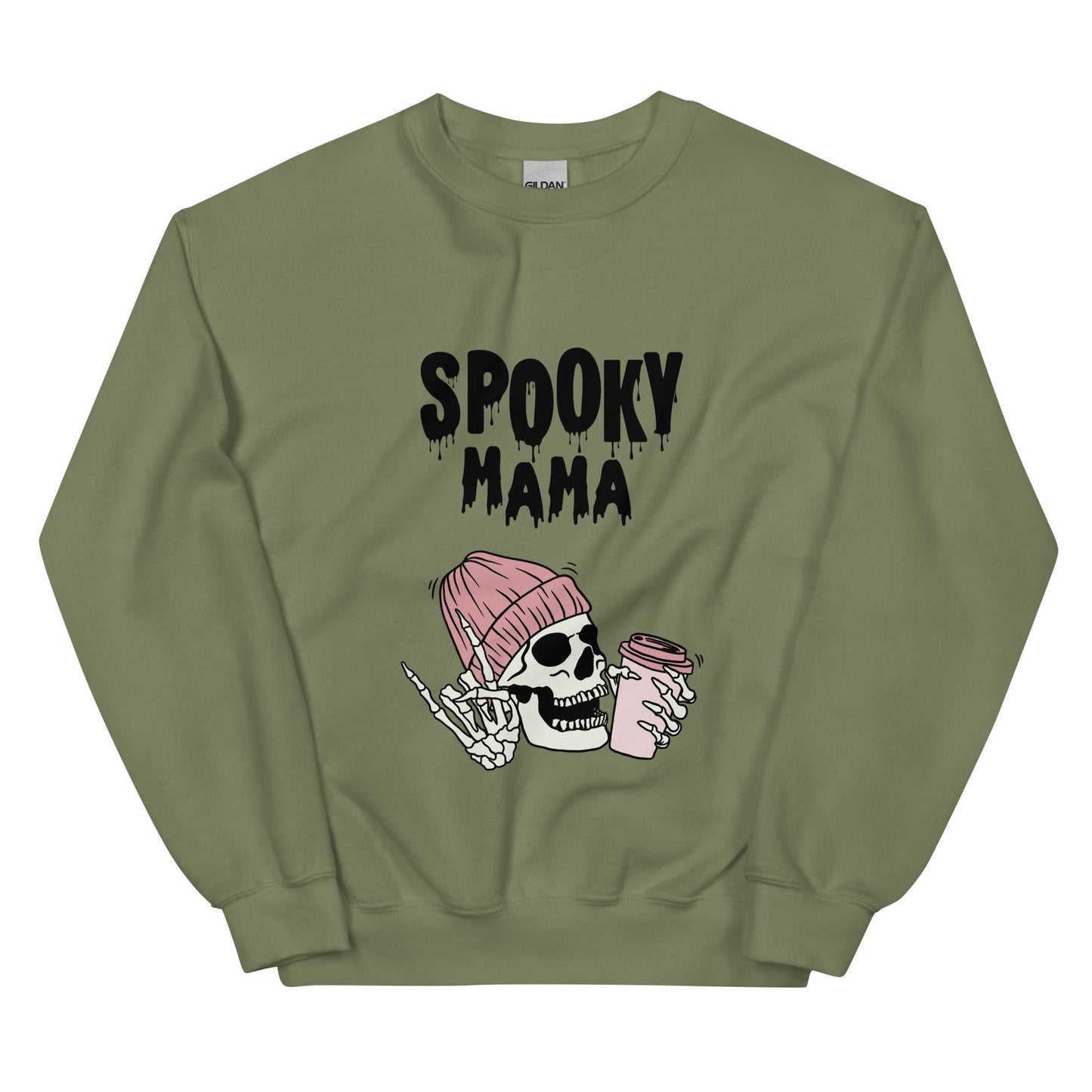 Stilla | Pink Skeleton Mama Sweatshirt