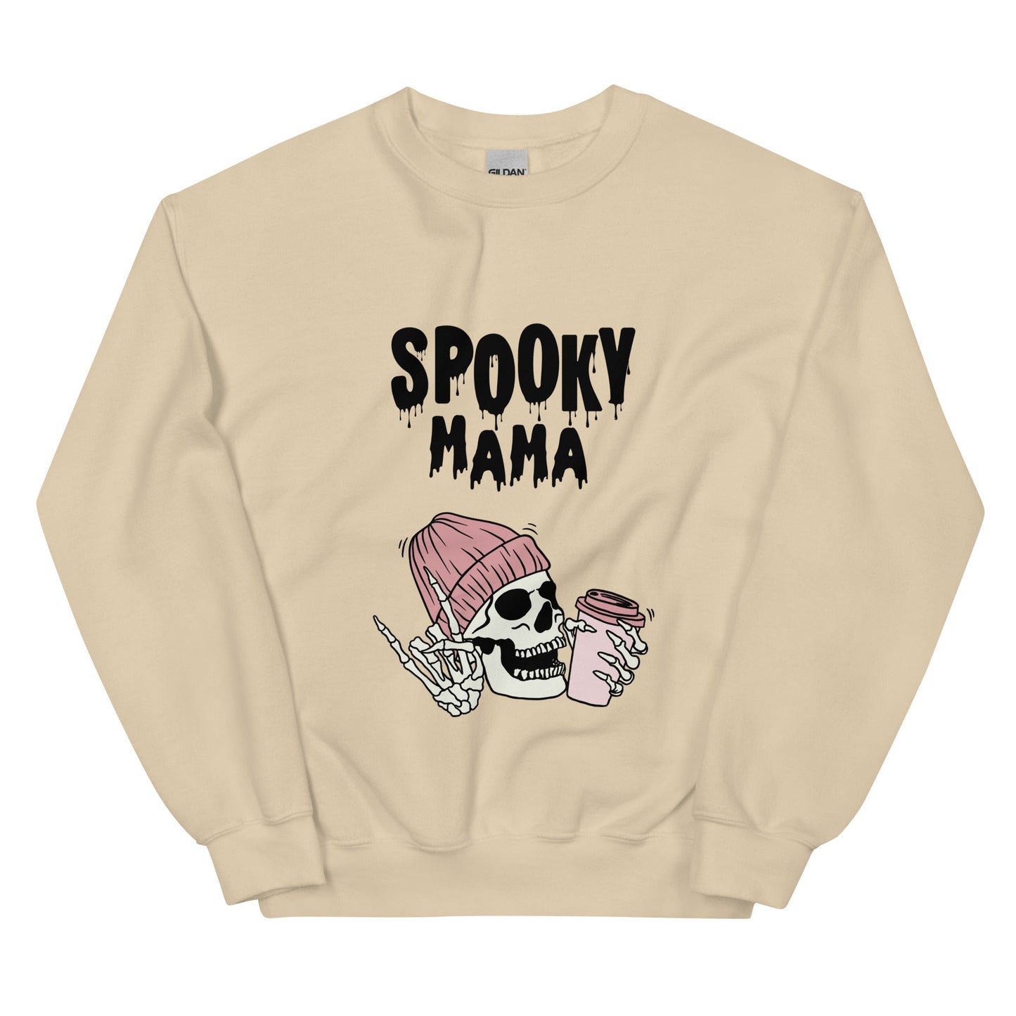 Stilla | Pink Skeleton Mama Sweatshirt