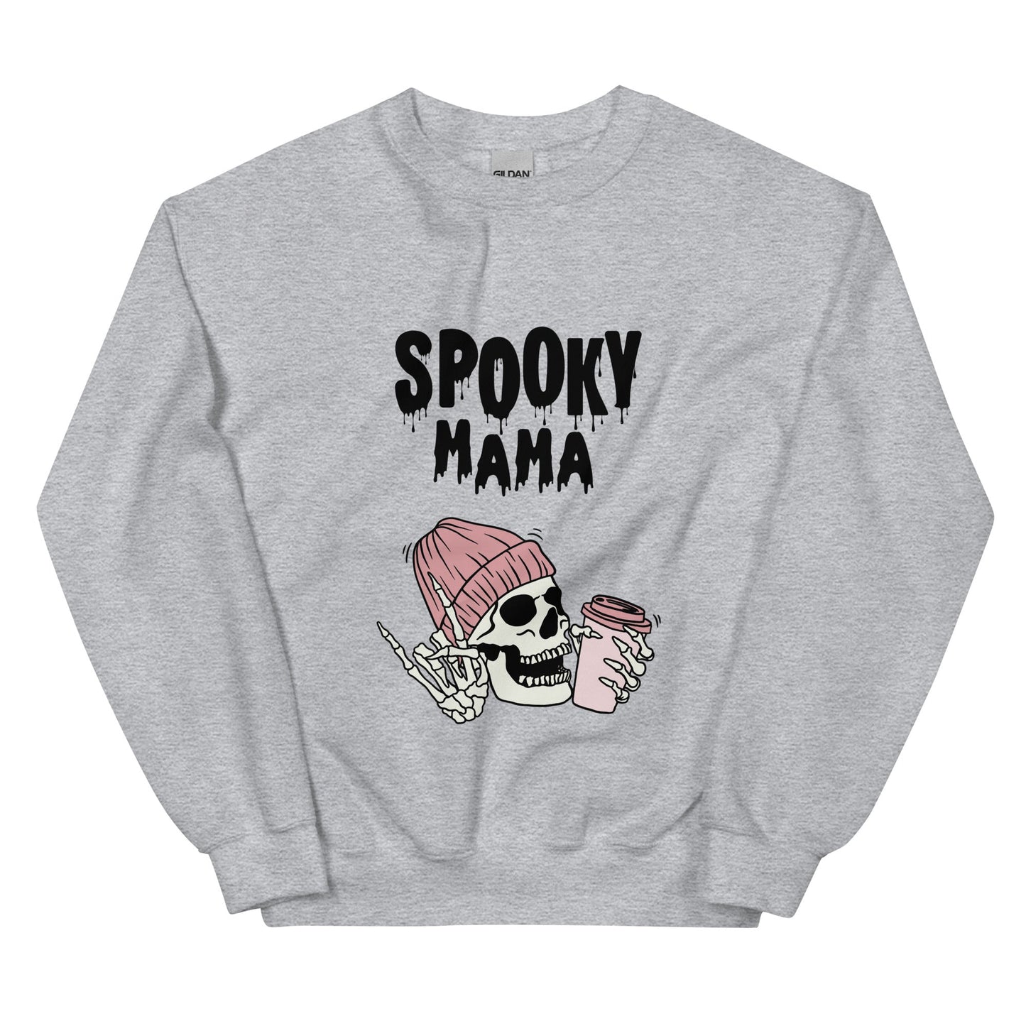 Stilla | Pink Skeleton Mama Sweatshirt