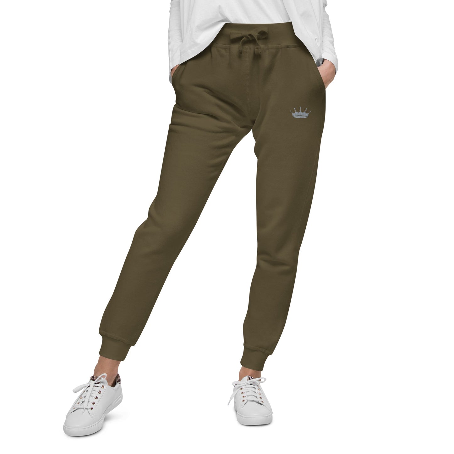 Stilla | Crown Comfort Kvinders Fleece Sweatpants Unisex
