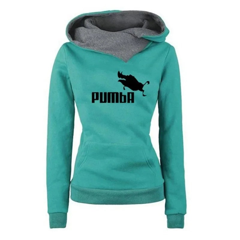 Stilla | Sport Hoodie Dame, Slim Fit