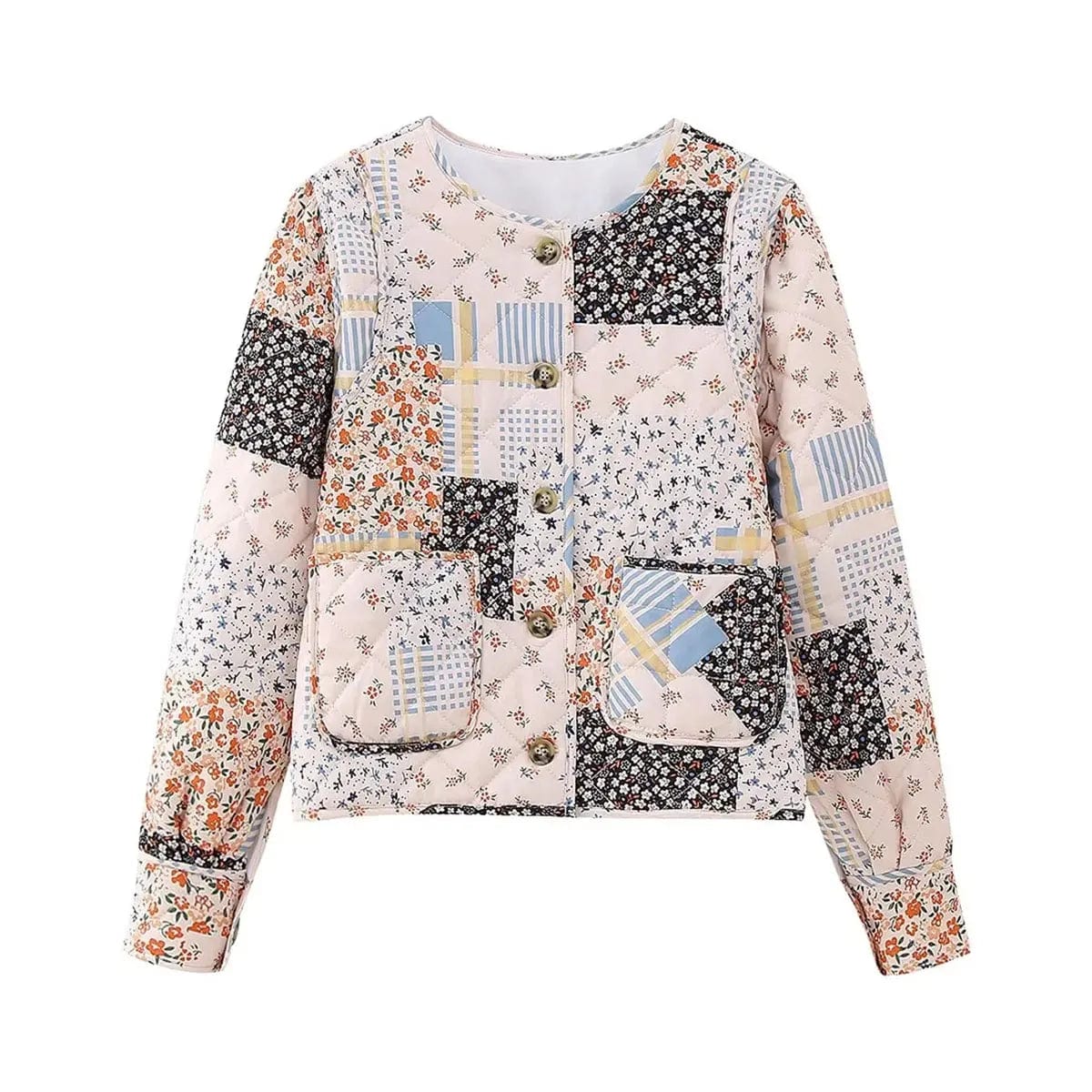 Stilla | Patchwork Jakke til Kvinder Taylin