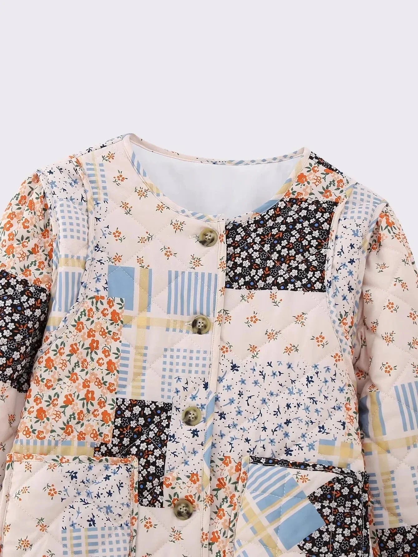 Stilla | Patchwork Jakke til Kvinder Taylin