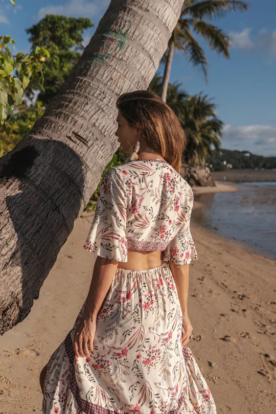 Stilla | Printet Boho-Kjole