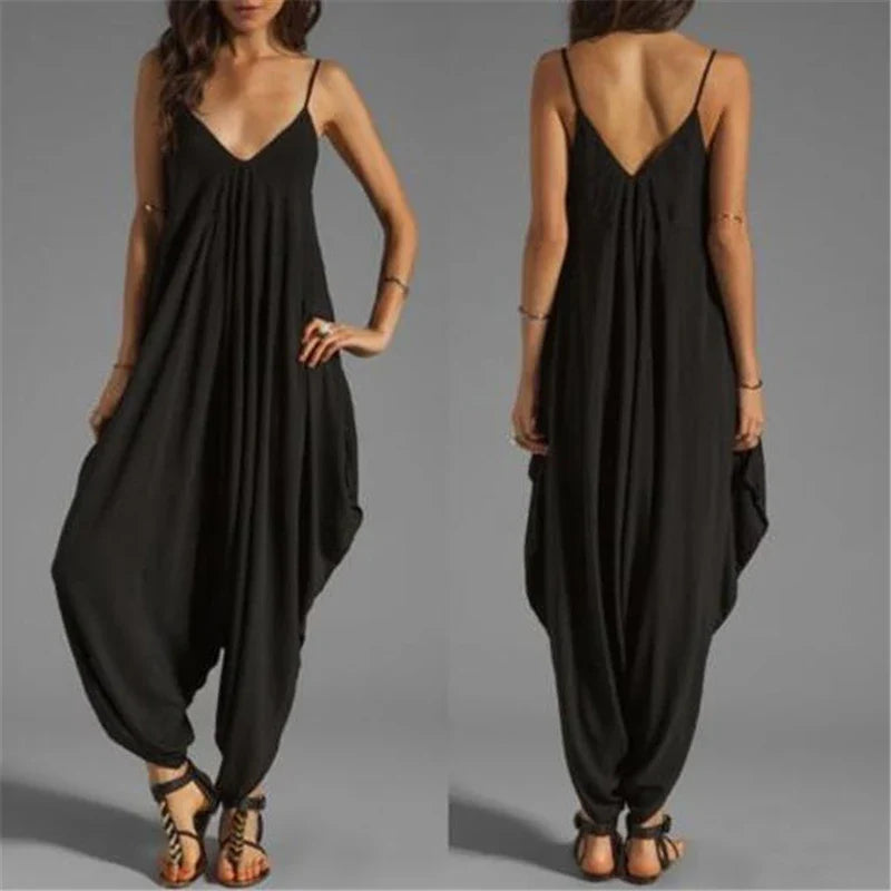 Stilla | Kvinders Asymmetrisk Fashion Designer 2 5xl Jumpsuits (plus Størrelse)