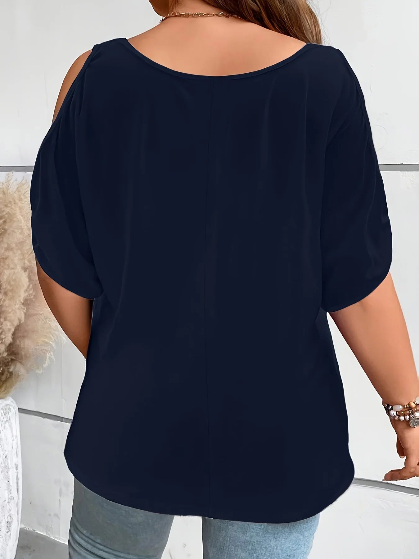 Stilla | Kvinders Kold Skulder 2 4xl Bluse Mode Designer T-Shirts (plus Størrelse)