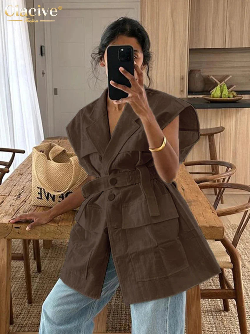 Stilla | Kvinders Bomulds Elegante Revers Skjorte Toppe Mode Designer T-Shirts