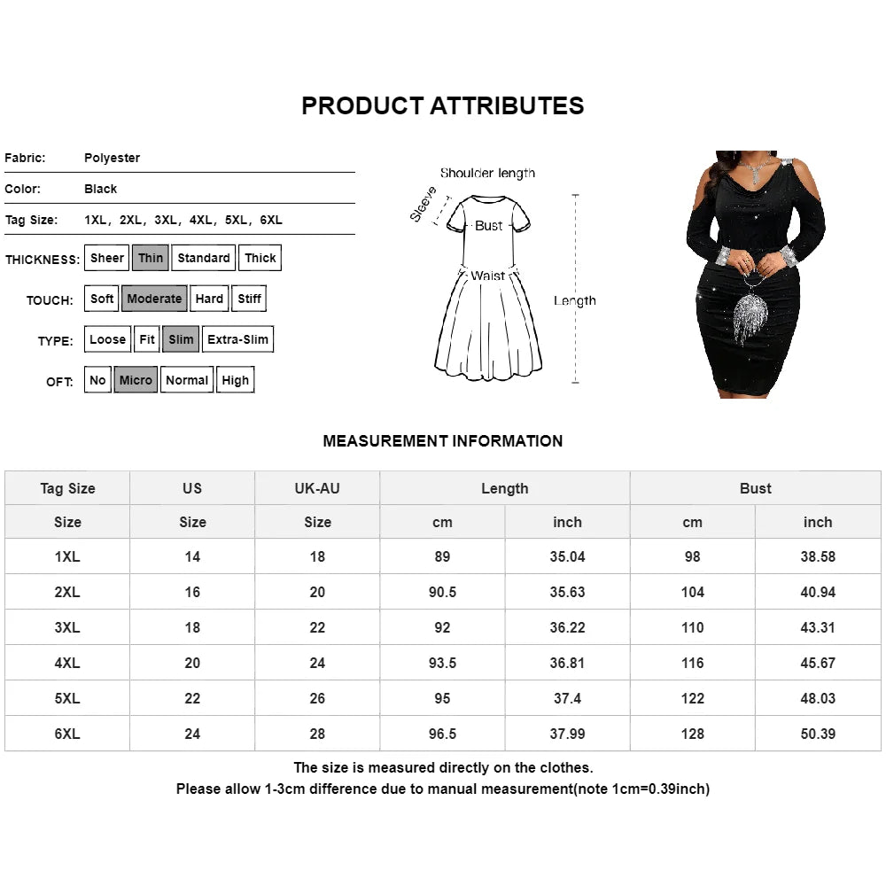 Stilla | Designer 2 6xl Off Shoulder Midi Kjoler (plus Størrelse)