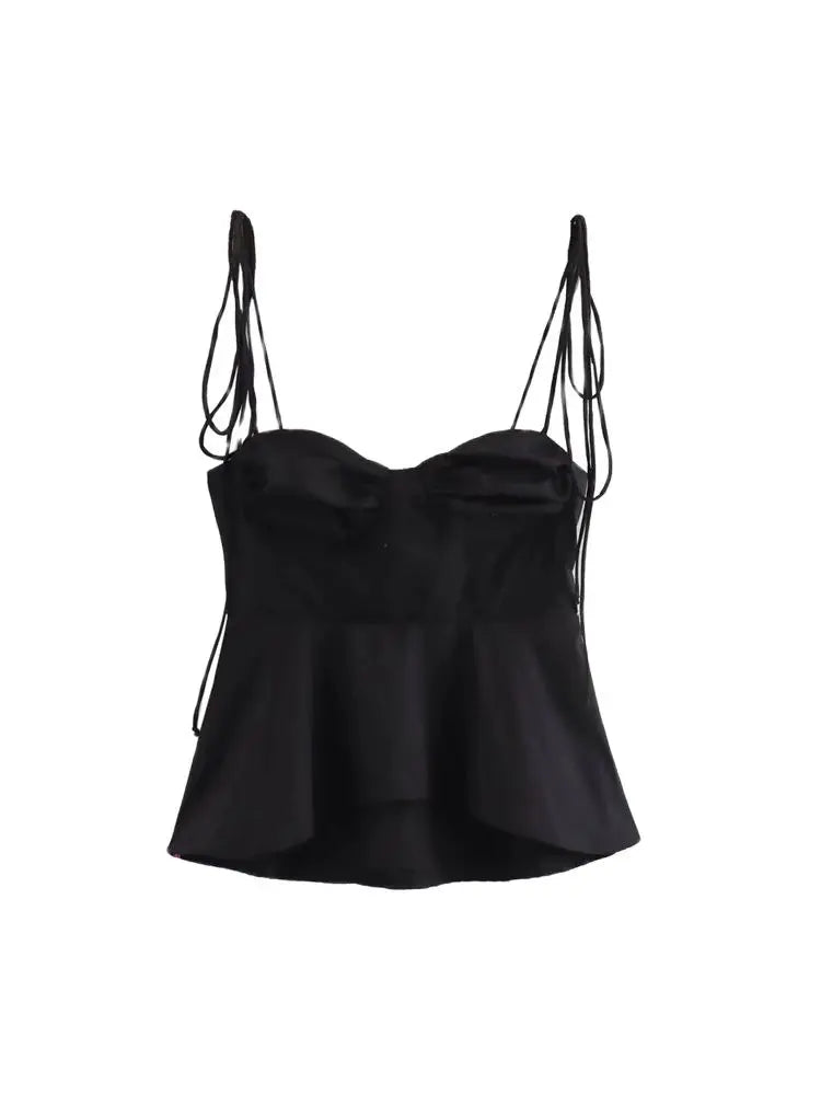 Stilla | Kvinders Hjerte Korsæt Mode Designer Strop Toppe Singlets