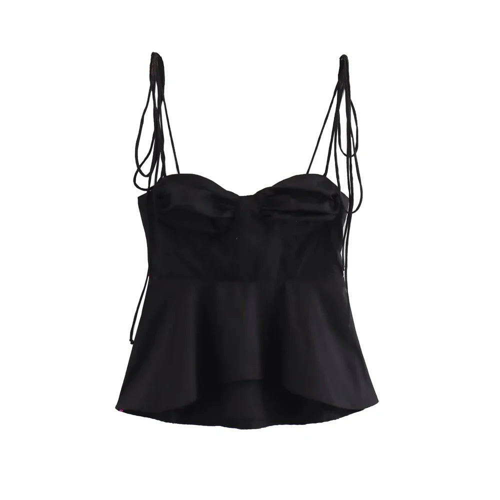 Stilla | Kvinders Hjerte Korsæt Mode Designer Strop Toppe Singlets
