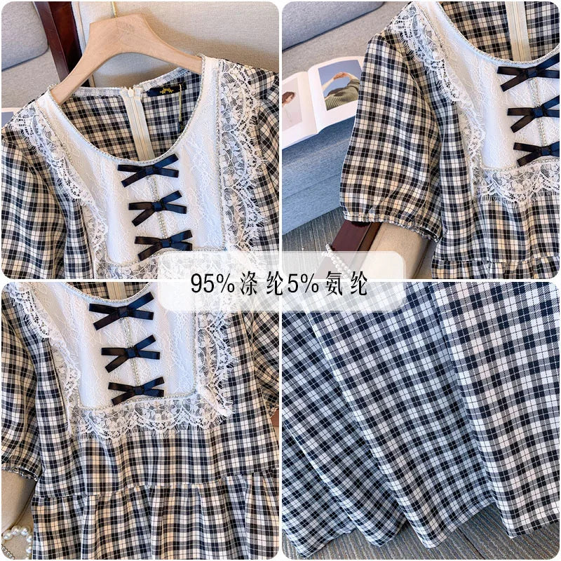 Stilla | Kvinders Blonde Trim 3 9xl Mode Designer Ternet Midi Kjoler (plus Størrelse)