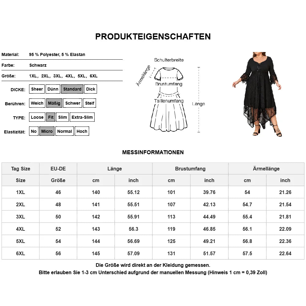 Stilla | Kvindernes Mesh Overlay 2 6xl Mode Designer Midi Kjoler (plus Størrelse)