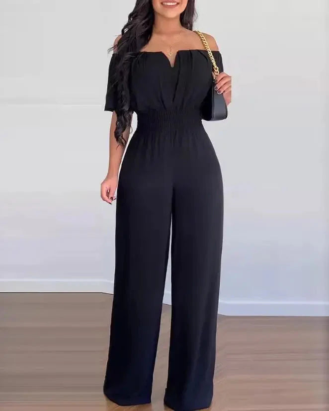 Stilla | Kvinders Off Shoulder Mode Designer Rompers Jumpsuits