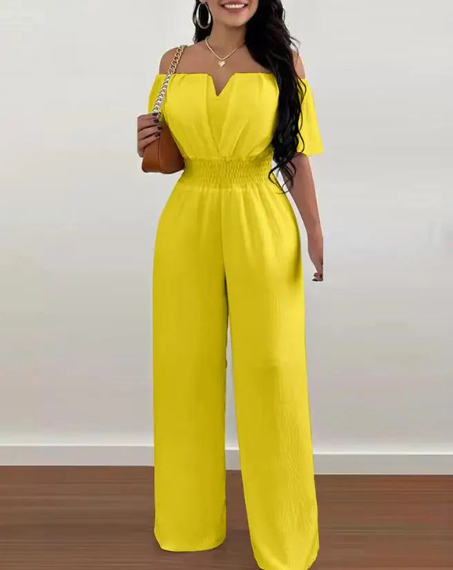 Stilla | Kvinders Off Shoulder Mode Designer Rompers Jumpsuits
