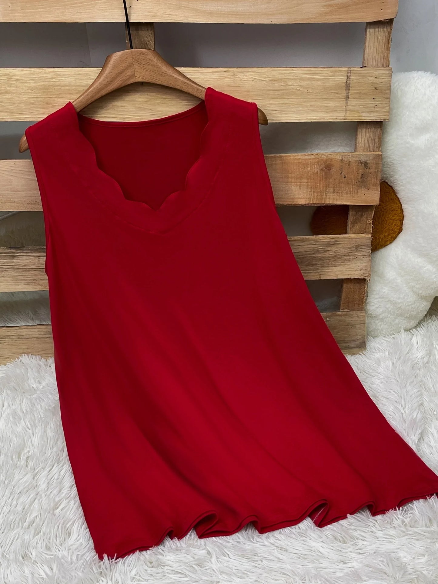 Stilla | Kvinders Ruffle Toppe 3 5xl Skulpteret Mode Designer Singlets (plus Størrelse)