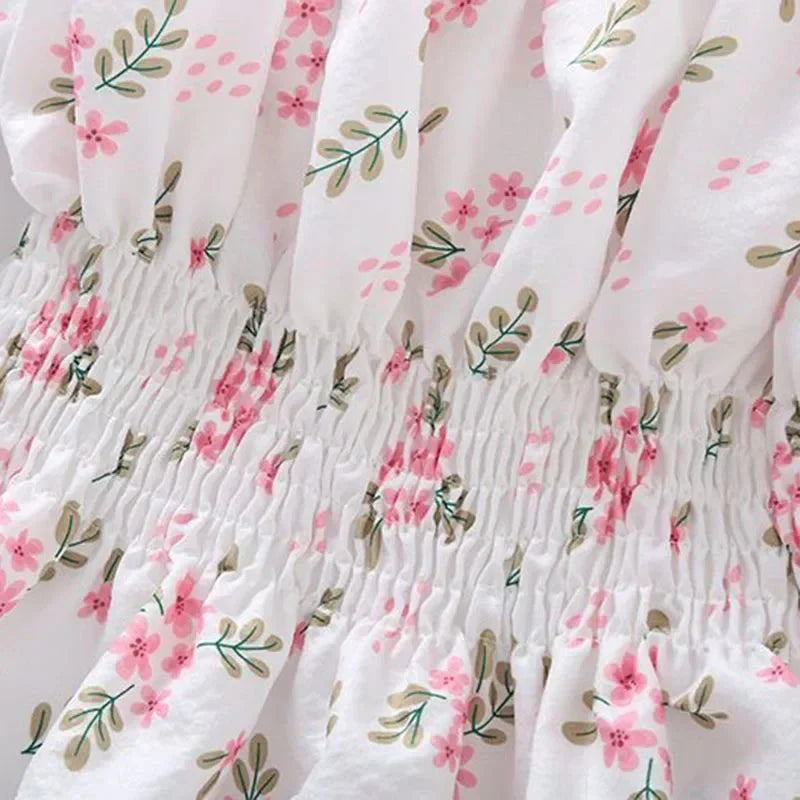 Stilla | Kvinders Toppe Flæse Blomstret Mode Designer Bluse T-Shirts