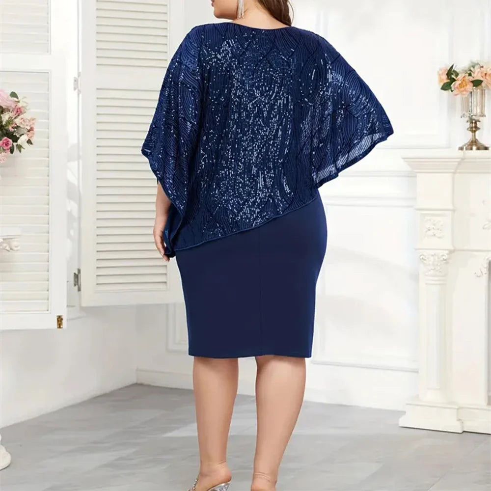 Stilla | Kvinders Tunikafashion Designer 2 5xl Bodycon Midi Kjoler (plus Størrelse)
