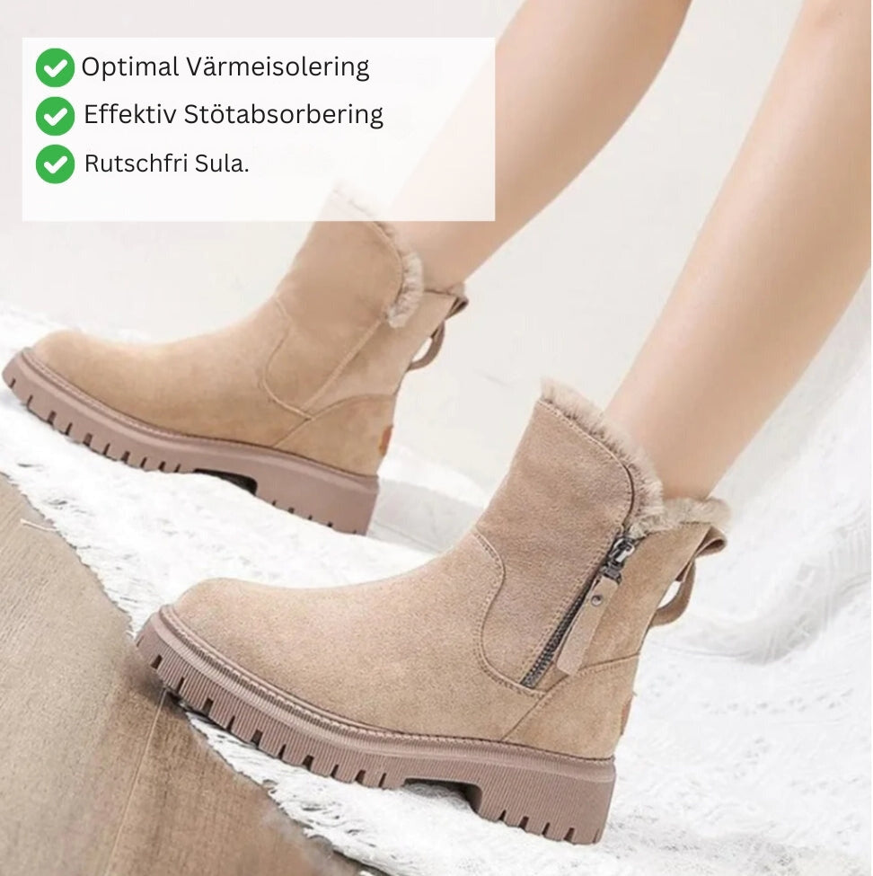 Stilla | Fodrede Støvler Suede