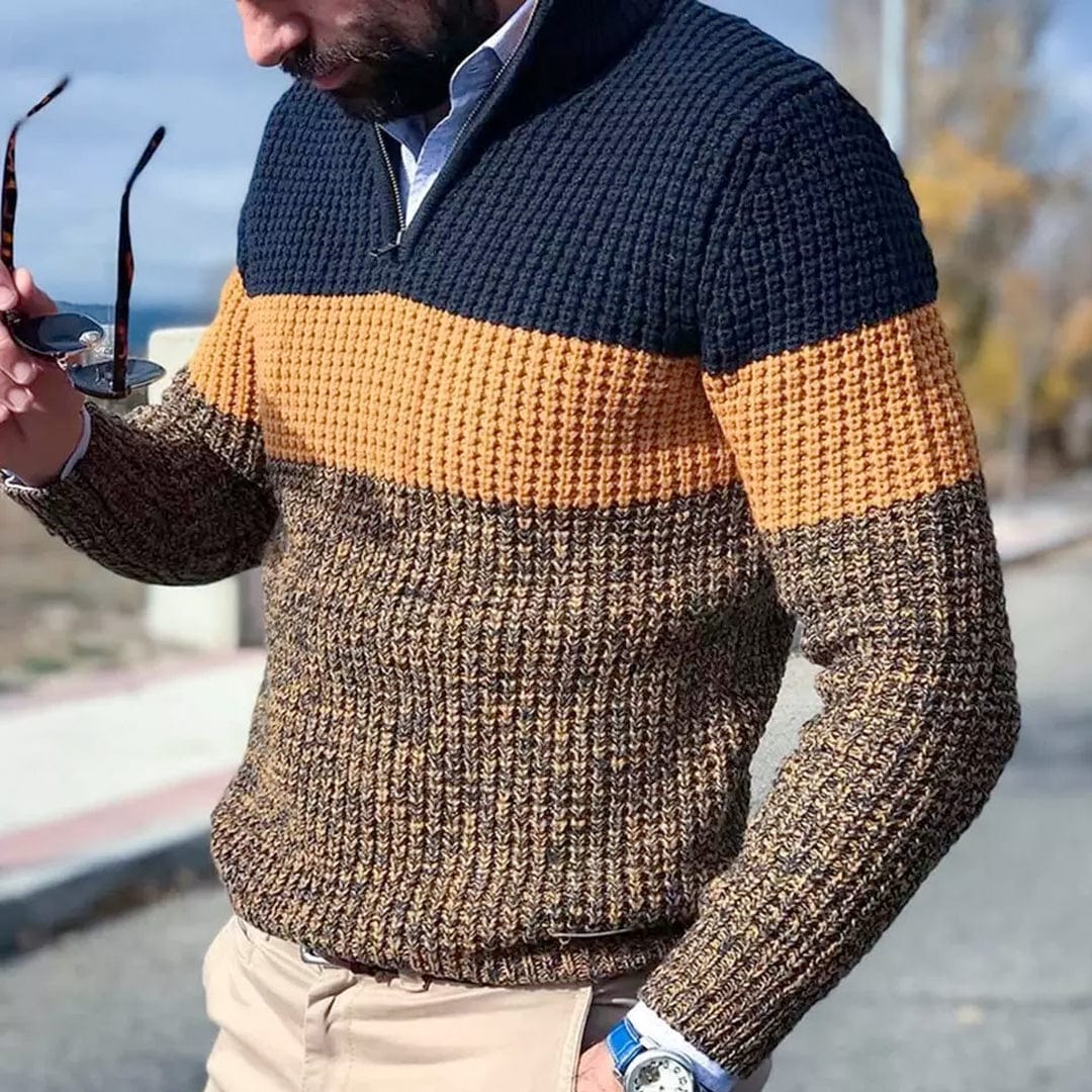 Stilla | Chic Sweater med Lynlås
