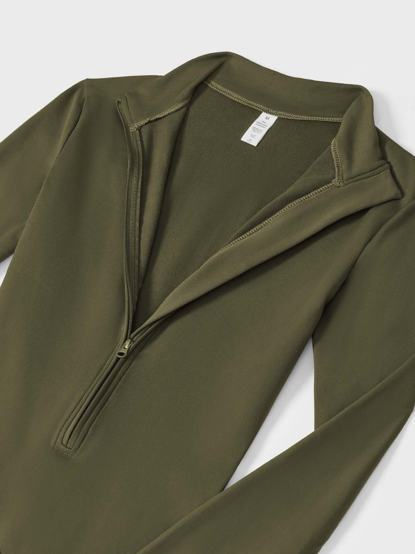 Stilla | Langærmet Zip up Jumpsuit