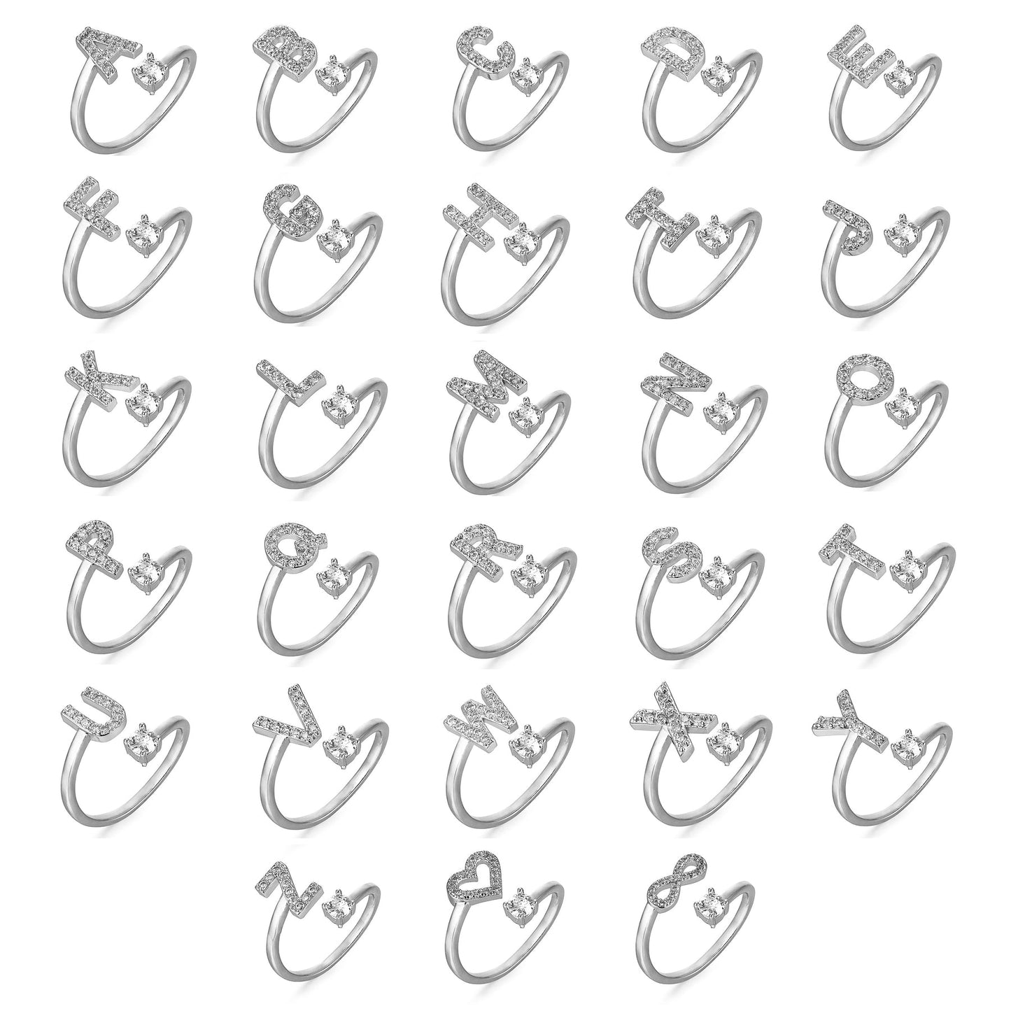 Stilla | Bogstav Ring
