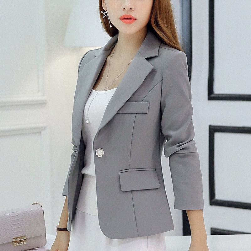 Stilla Casual Pockets Short Blazer