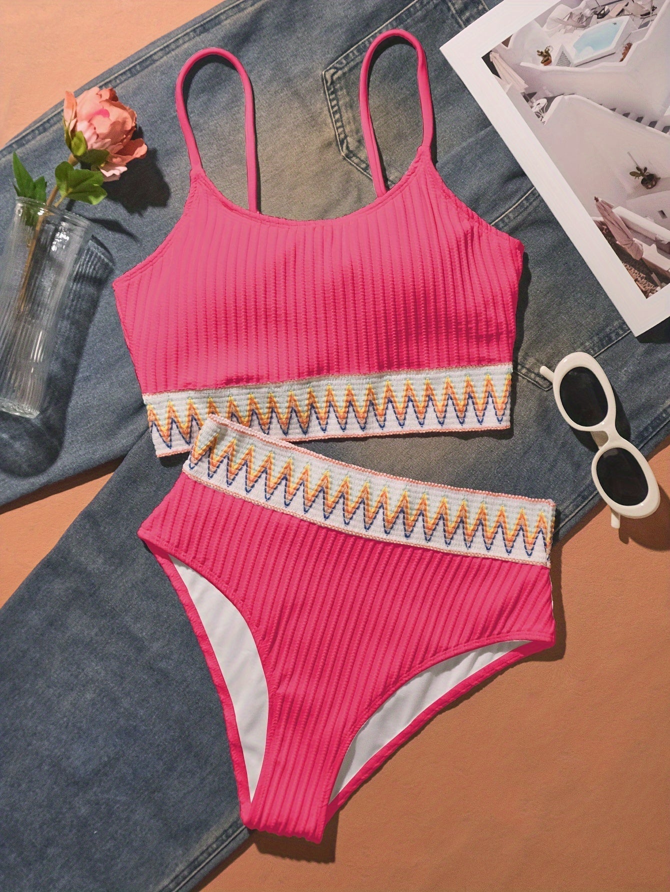 Stilla | Bikini Boho Med Hotpants