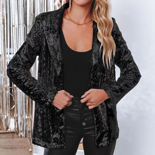 Stilla | Funklende paliet blazer til glamourøse outfits