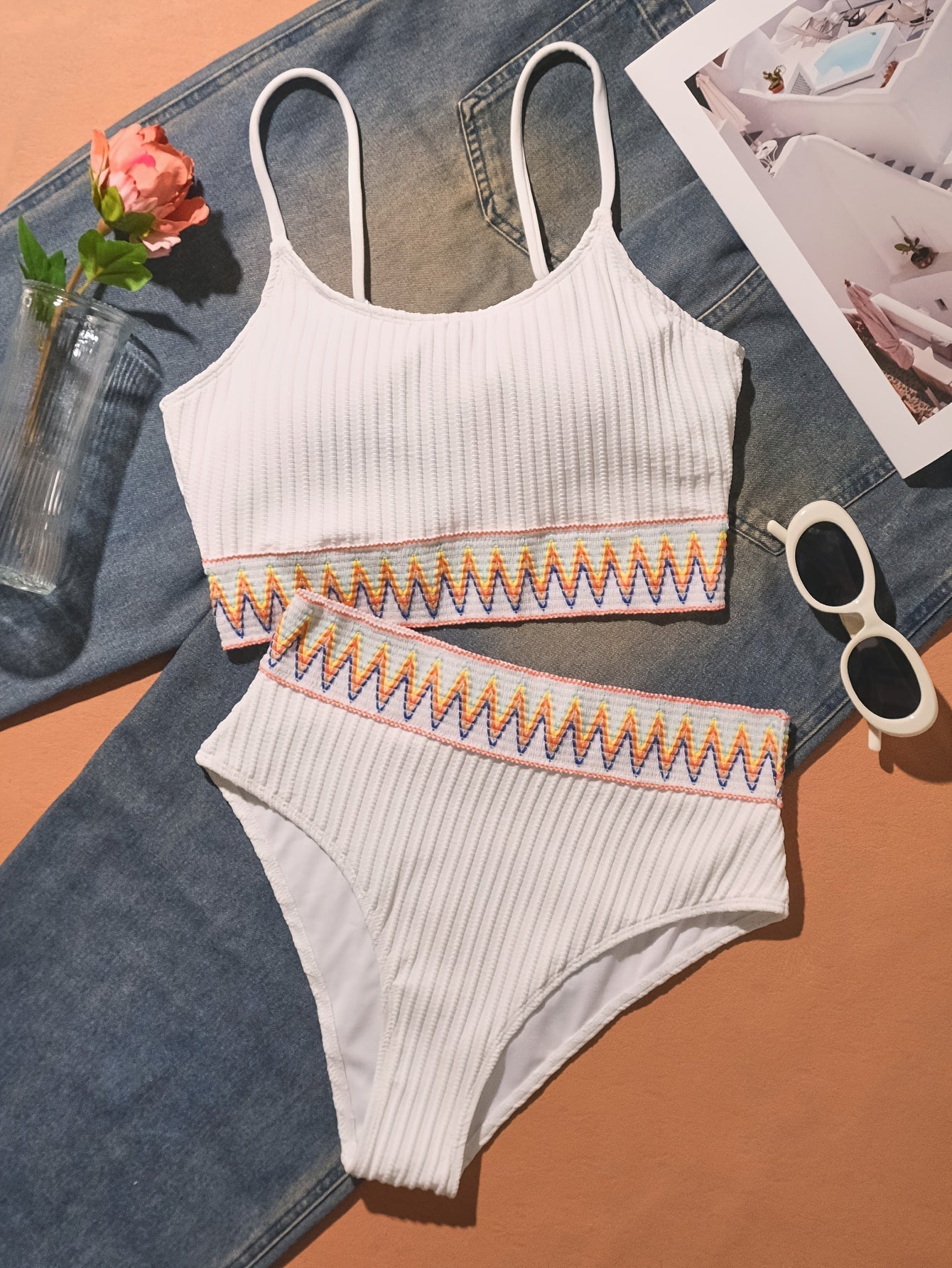 Stilla | Bikini Boho Med Hotpants