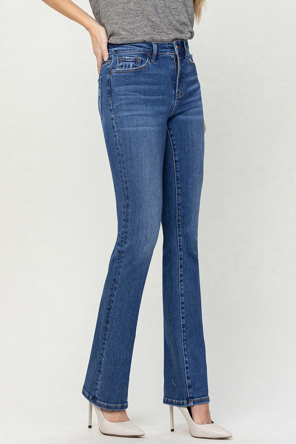 Stilla | by Flying Monkey Høj Talje Bootcut Jeans