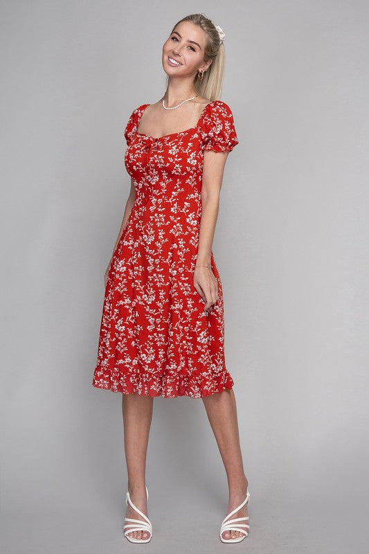 Stilla | Sweetheart Neck Dress