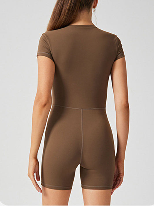 Stilla | Sporty Jumpsuit Med Lynlås