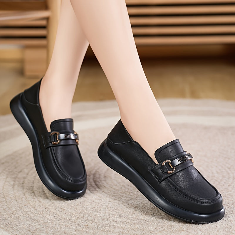 Stilla | Dame Loafer Beige Skridsikre Og Komfortable Slip on Sko