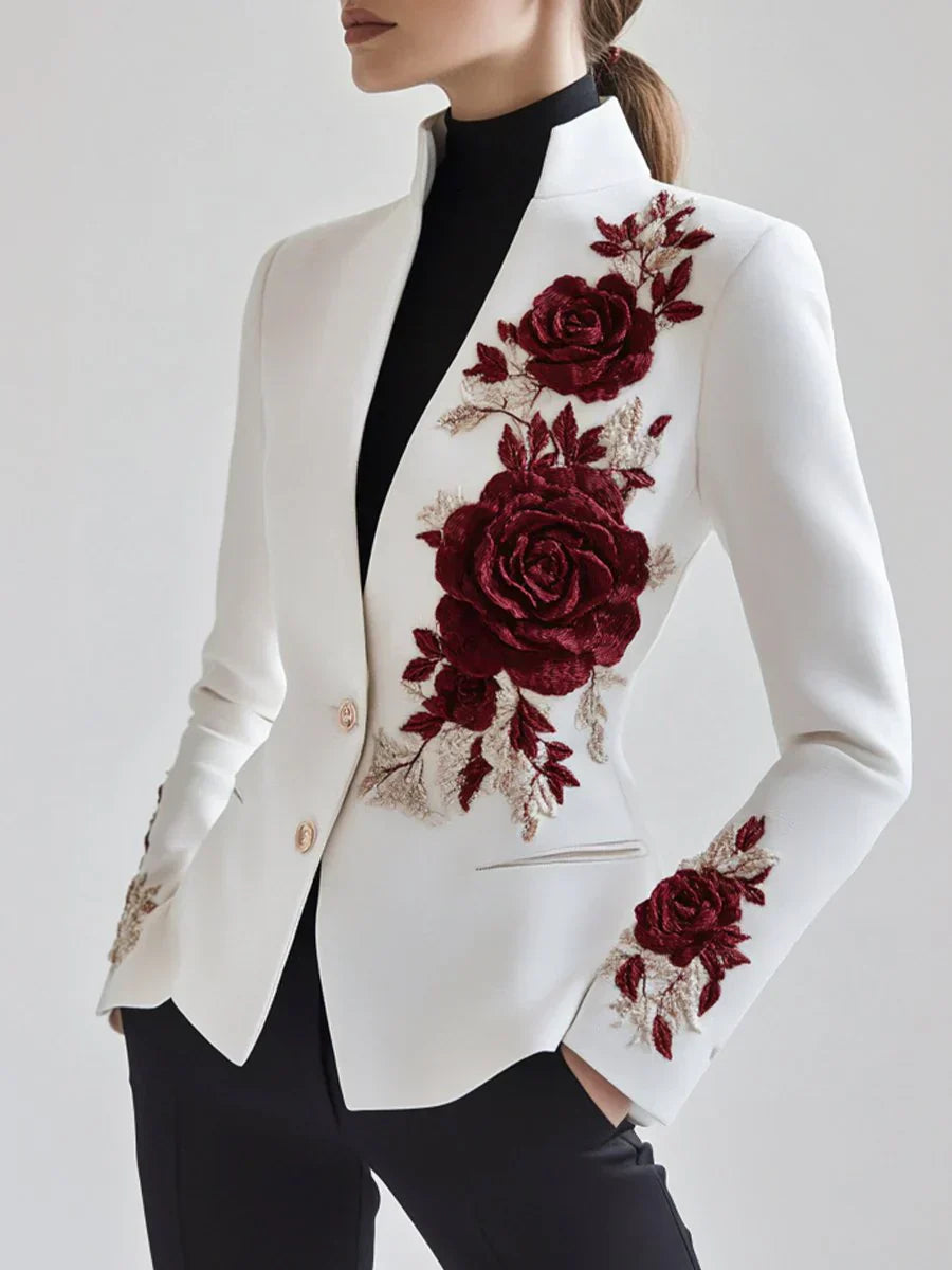 Stilla | Elegance af den rosa hvide frakke