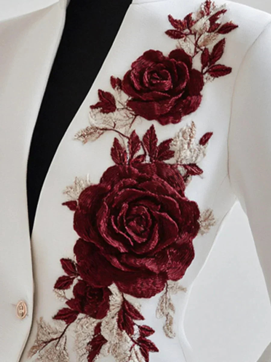 Stilla | Elegance af den rosa hvide frakke